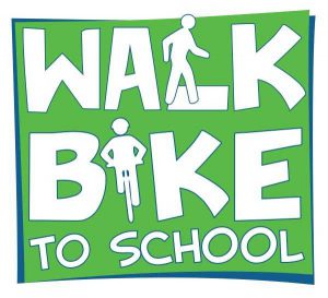 Walk Bike to School graphic